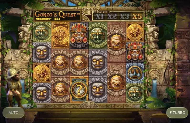 96.00% 玩家回報率 - Gonzo's Quest Megaways 熱門老虎機 (Red Tiger)
