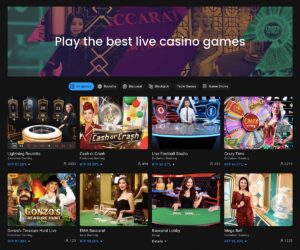 Cloudbet 賭場桌上遊戲