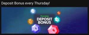 Cloudbet 賭場週四的入金紅利